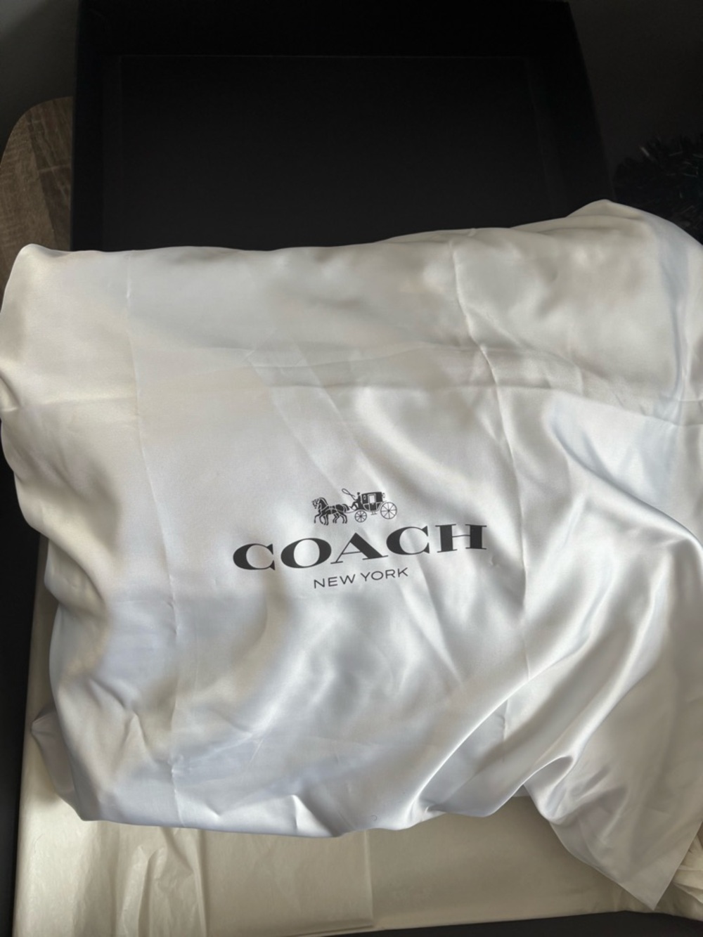 Coach Rogue Tote in Signature Shearling - Picture 13 of 15